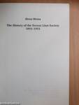 The History of the Ferenc Liszt Society 1893-1993