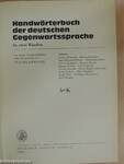 Handwörterbuch der deutschen Gegenwartssprache I-II.