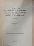 Tanulmányok, dolgozatok, közlemények a Szegedi Tudományegyetem Sebészeti Klinikájáról 1945-1947