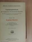 Taschenwörterbuch der englischen und deutschen Sprache I-II.