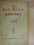 Az esti Kurir naptára 1926