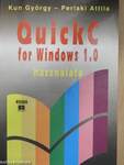 QuickC for Windows 1.0 használata