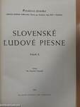 Slovenské L'Udové Piesne II.