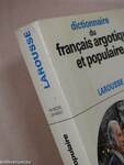 Dictionnaire du francais argotique et populaire