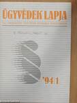 Ügyvédek Lapja 1994/1-4.