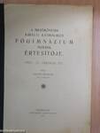 A Mezőkövesdi Királyi Katholikus Főgimnázium tizedik értesítője