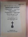 Ranolder-Intézet Évkönyve az 1941-42. iskolai évről