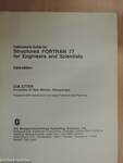 Instructor's Guide for Structured FORTRAN 77 for Engineers and Scientists