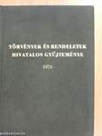 Törvények és rendeletek hivatalos gyűjteménye 1974