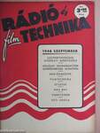 Rádió és filmtechnika 1948. szeptember