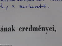 A Bakony természettudományi kutatásának eredményei 9. (dedikált példány)