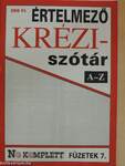 Értelmező krézi-szótár