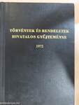Törvények és rendeletek hivatalos gyűjteménye 1972