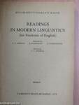 Readings in modern linguistics (for Students of English)