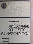 A közoktatás fejlesztése és a pszichológia