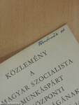 Közlemény a Magyar Szocialista Munkáspárt Központi Bizottságának 1972. november 14-15-i üléséről