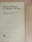 Social Welfare in Modern Britain