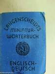 Langenscheidts Miniatur-Wörterbuch Englisch-Deutsch (minikönyv)