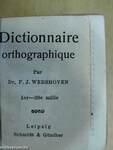 Dictionnaire orthographique (minikönyv)