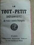 Le Tout-Petit Dictionnaire de mots usuels francais (minikönyv)