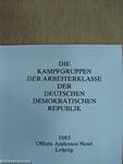 Die Kampfgruppen der Arbeiterklasse der Deutschen Demokratischen Republik (minikönyv)