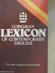 Longman Lexicon of Contemporary English