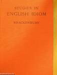 Studies in English Idiom