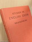 Studies in English Idiom