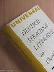 Deutschsprachige Literatur im Überblick