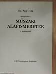 Kiegészítés a Műszaki alapismeretek c. tankönyvhöz