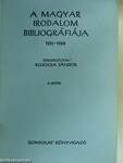 A magyar irodalom bibliográfiája 1961-1965. II. (töredék)