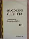 Elődeink öröksége III. (töredék)