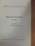 Mozart-Kanons im Urtext