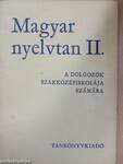 Magyar nyelvtan II.