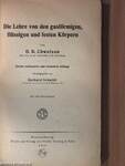 Die Lehre von den gasförmigen, flüssigen und festen Körpern I/2. (töredék)