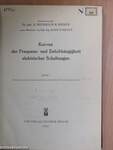 Kurven der Frequenz- und Zeitabhängigkeit elektrischer Schaltungen I.