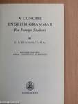 A Concise English Grammar for Foreign Students