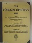 XLI. vízrajzi évkönyv 1936