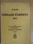 XXXVIII. vízrajzi évkönyv 1933