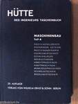 Hütte - Des Ingenieurs Taschenbuch IIA (töredék)