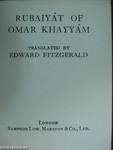 Rubaiyát of Omar Khayyám (minikönyv)