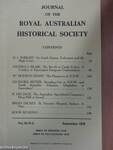 Journal of the Royal Australian Historical Society September 1978