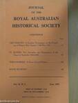 Journal of the Royal Australian Historical Society June 1975