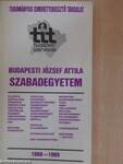 A Tudományos Ismeretterjesztő Társulat Budapesti József Attila Szabadegyeteme 1988-1989