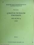 A magyar irodalom története 1849-től 1905-ig I.