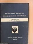 Magyar Nemzeti Bibliográfia Időszaki Kiadványok Bibliográfiája 1981-1985. II. 