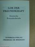 Lob der Freundschaft