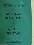 Magyar-német/német-magyar miniszótár I-II. (minikönyv)