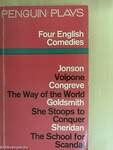 Four English Comedies of the 17th and 18th Centuries