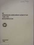 Az Országos Széchényi Könyvtár 1989. évi beszámolója